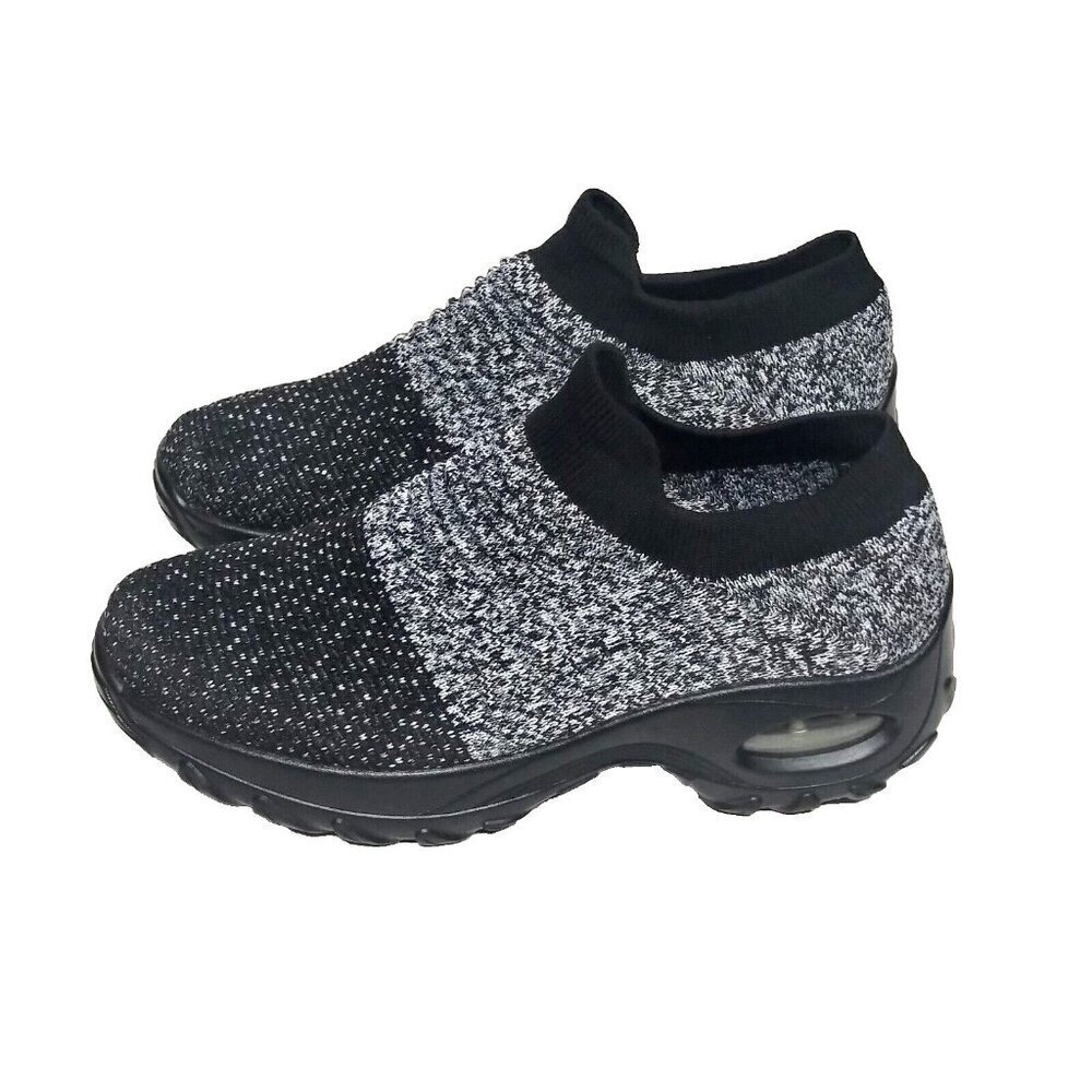 Womens Trainers Sock-shoes Sneakers US 7/7.5 NEW Slip On Comfy Fashion Shoes